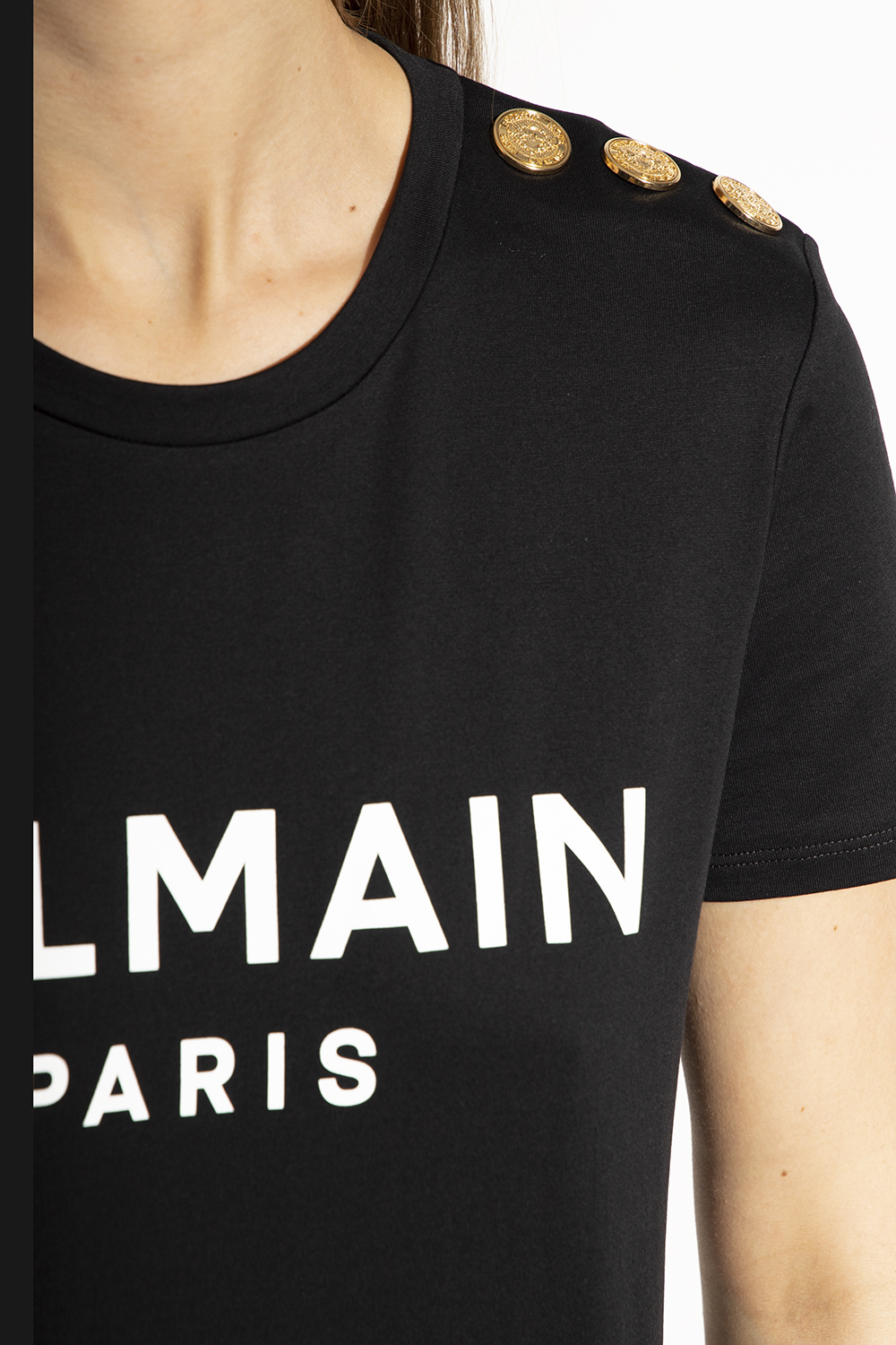 Balmain T-shirt with logo | Women's Clothing | Vitkac Balmain T-shirt with logo | Women's Clothing | Vitkac